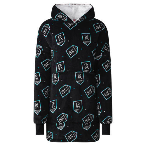 Port Adelaide Power AFL 2022 PlayCorp Adults Flanket Hoody Hoodie! W22