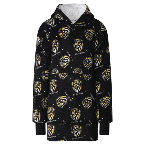 Richmond Tigers AFL 2022 PlayCorp Adults Flanket Hoody Hoodie! W22