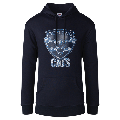 Geelong Cats AFL 2022 Playcorp Indigenous Logo Hoody Hoodie Sizes S-2XL! W22