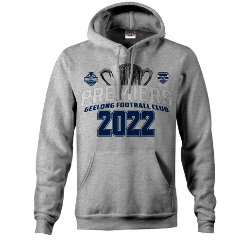 Geelong Cats AFL 2022 Playcorp Premiers Hoody Hoodie Sizes S-2XL! P1