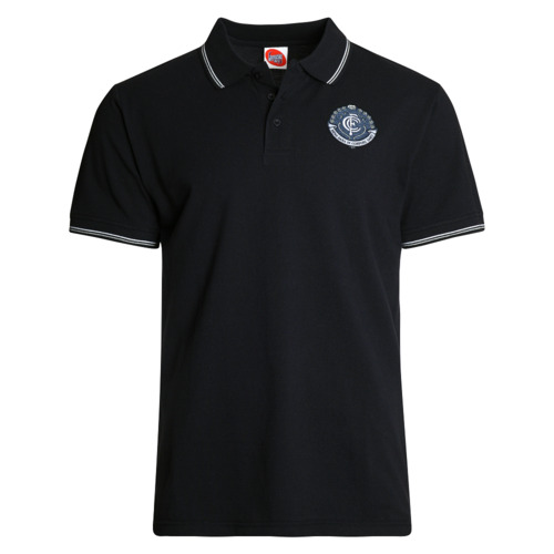 Carlton Blues AFL Winter Premium Game Day Polo Shirt Size S-3XL! W8
