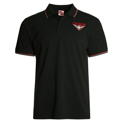 Essendon Bombers AFL Winter Premium Game Day Polo Shirt Size S-3XL! PlayW18