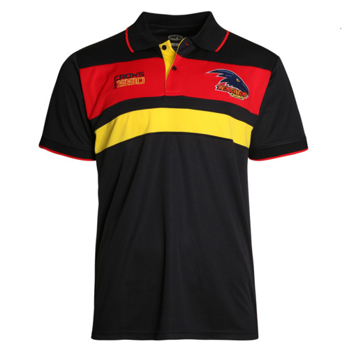 Adelaide Crows AFL Winter Premium Polo Shirt Size S-5XL! BNWT's! P8