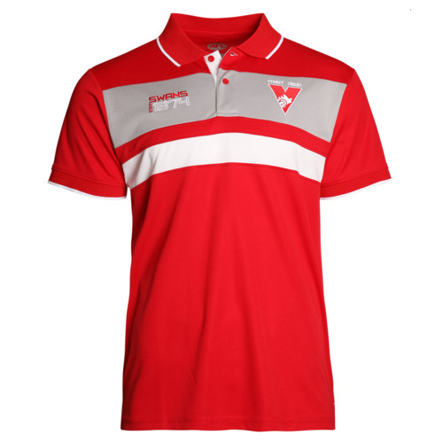 Sydney Swans AFL Winter Premium Polo Shirt Size S-5XL! W8