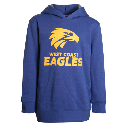 West Coast Eagles AFL Youth Kids Logo Hoody Hoodie Sizes 2-14! BNWT's! W8
