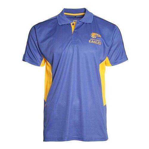 West Coast Eagles AFL Summer Premium Polo Shirt Size Medium! BNWT's! S9