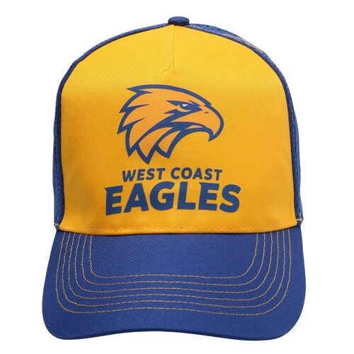 West Coast Eagles AFL 2019 Premium PlayCorp Truckers Cap / Hat BNWT's! S9