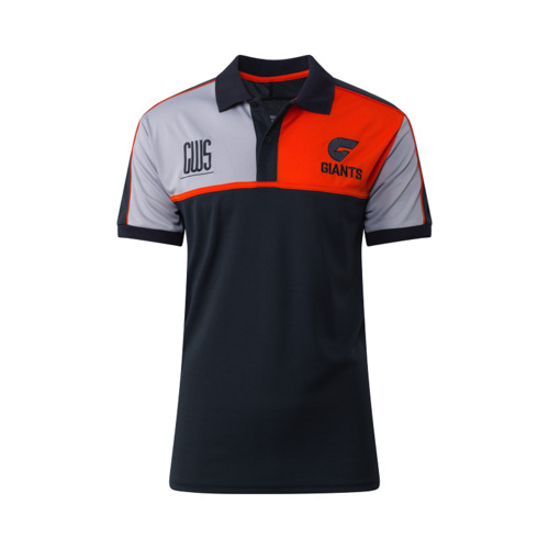 GWS Giants Greater Western Sydney AFL Premium Polo Shirt Sizes S-5XL! W9