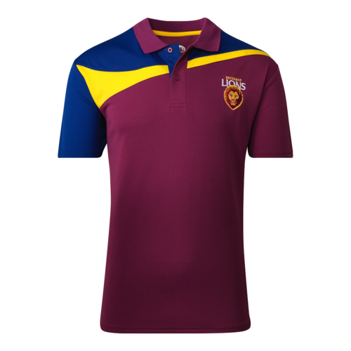 Brisbane Lions AFL 2021 Premium Polo Shirt Sizes S-5XL! W21