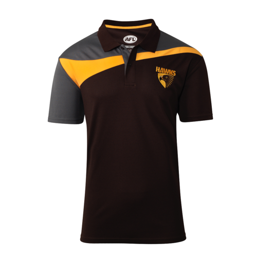 Hawthorn Hawks AFL 2021 Premium Polo Shirt Sizes S-5XL! W21