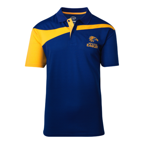 West Coast Eagles AFL Premium Polo Shirt Sizes S-5XL! W21