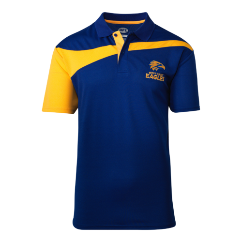West Coast Eagles AFL 2021 Premium Polo Shirt Sizes S-5XL! W21