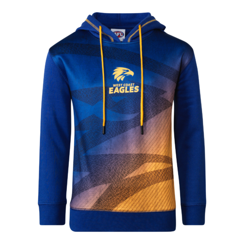 West Coast Eagles AFL Kids Sublimated Hoody Hoodie Sizes 6-14! W21