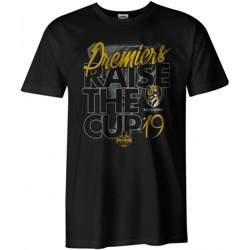 Richmond Tigers 2019 Mens Premiers Trophy Graphic Shirt Sizes S-3XL! P2 