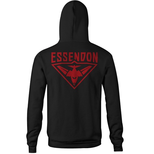 Essendon Bombers AFL Big Logo Long Sleeve Hoody Sizes S-7XL! BNWT's!