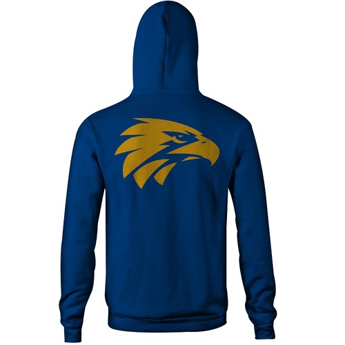 West Coast Eagles AFL Big Logo Long Sleeve Hoody Sizes S-7XL! BNWT's!