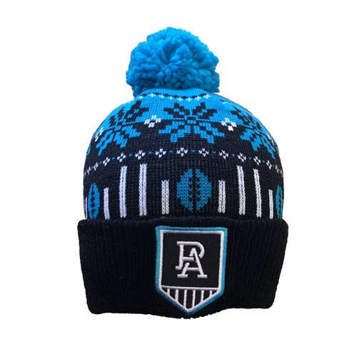 Port Adelaide Power AFL PlayCorp Christmas Winter Beanie! W20