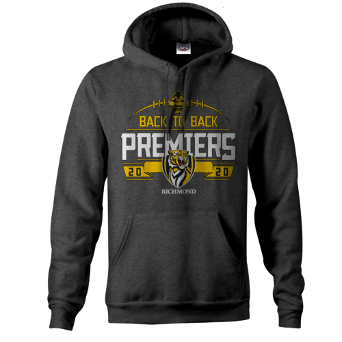 Richmond Tigers 2020 Premiers Hoody Sizes S-2XL! P1 