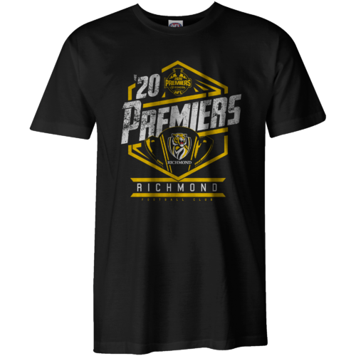 Richmond Tigers 2020 Mens Premiers T Shirt Sizes S-3XL! P2 
