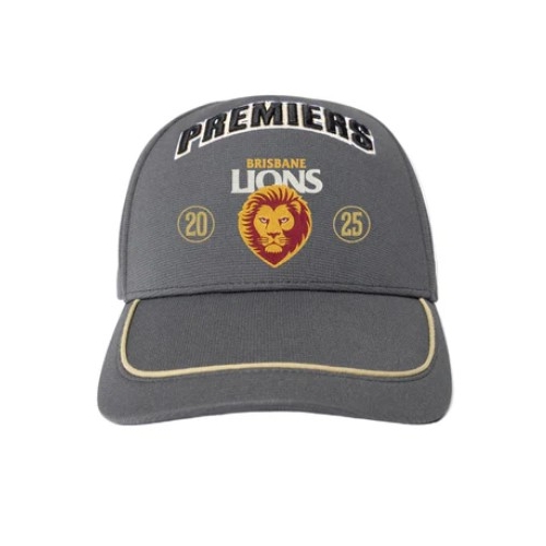 Brisbane Lions AFL 2025 Premiers Cap P1! IN STOCK!