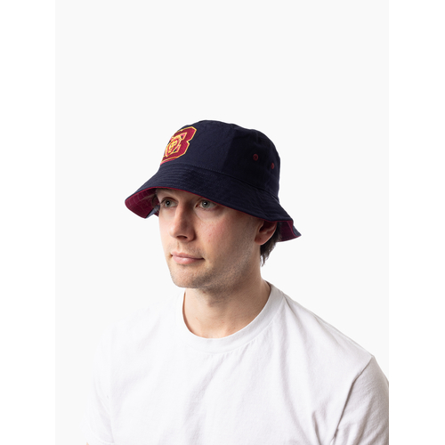 Brisbane Lions AFL Graphic Letter Bucket Hat Cap!