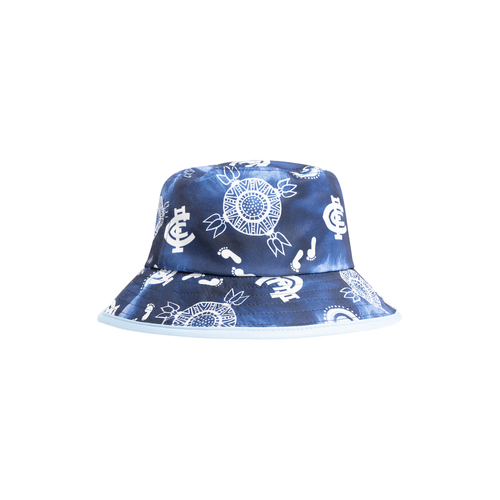 Carlton Blues AFL Indigenous Bucket Hat Cap!