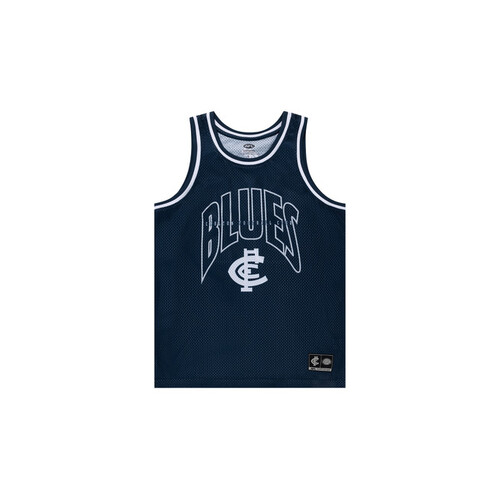 Carlton Blues 2024 AFL Basketball Singlet Sizes S-5XL!