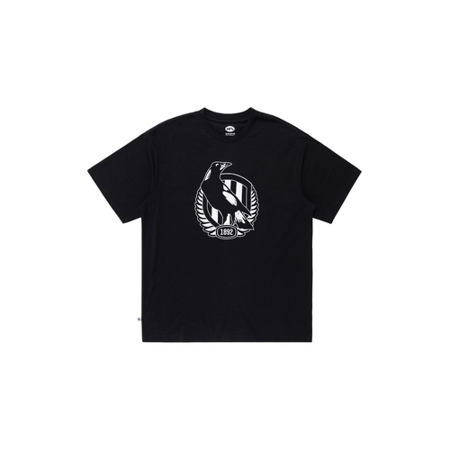 Collingwood Magpies 2023 AFL Core Logo Tee Sizes S-5XL!