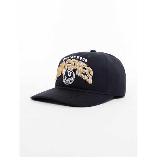 Colliingwood Magpies 2023 AFL Arch Wordmark Deadstock Cap!