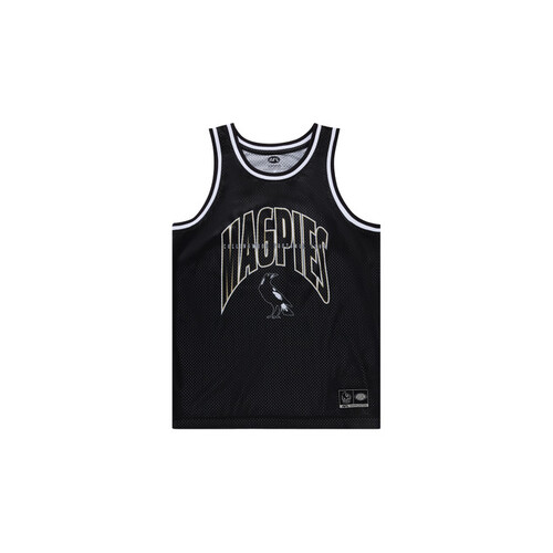 Collingwood Magpies AFL Basketball Singlet Sizes S-5XL! S4
