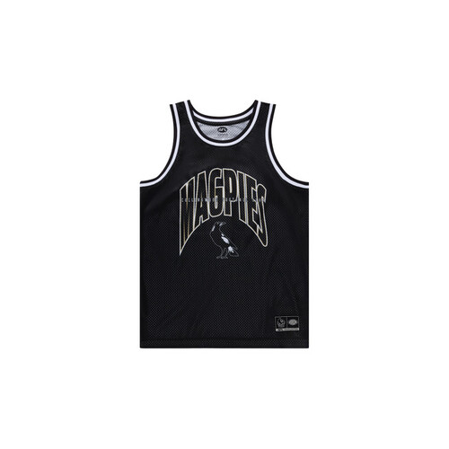 Collingwood Magpies 2024 AFL Basketball Singlet Sizes S-5XL!