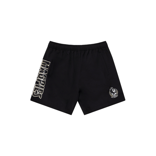 Collingwood Magpies AFL 2024 NAR Performance Shorts Sizes S-5XL!