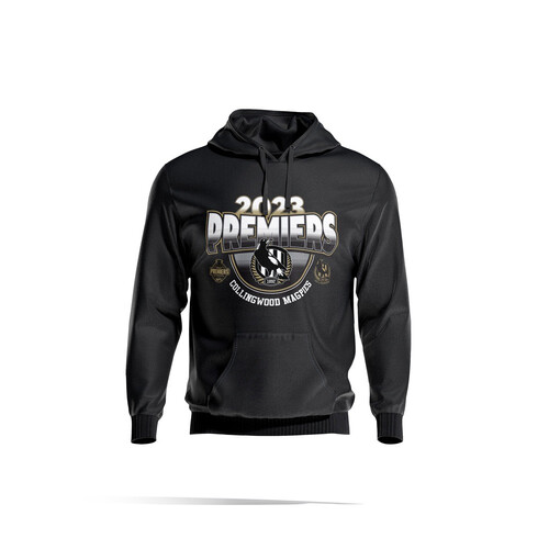 Collingwood Magpies AFL 2023 Premiers Hoody Sizes S-2XL! 