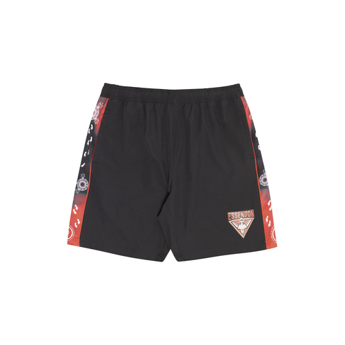 Essendon Bombers AFL Indigenous Training Shorts Sizes S-5XL!