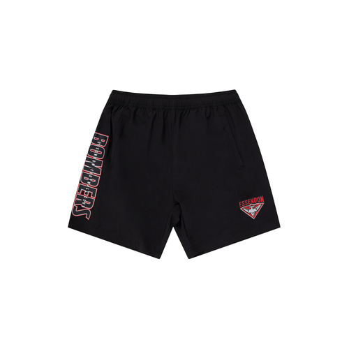 Essendon Bombers AFL 2024 NAR Performance Shorts Sizes S-5XL!