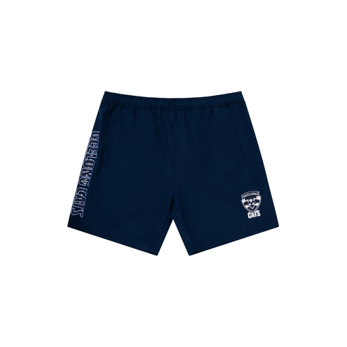 Geelong Cats AFL 2024 NAR Performance Shorts Sizes S-5XL!