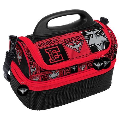 Essendon Bombers AFL Insulated Lunch Print Dome Cooler Bag Lunch Box