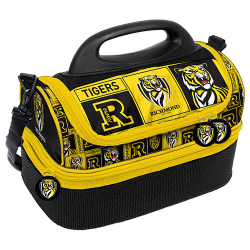 Richmond Tigers AFL Insulated Lunch Print Dome Cooler Bag Lunch Box