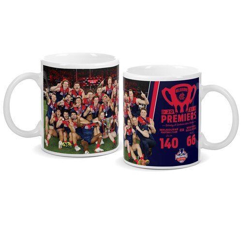 Melbourne Demons AFL Premiers 2021 Team Image Ceramic Coffee Mug Cup P2 *IN STOCK*