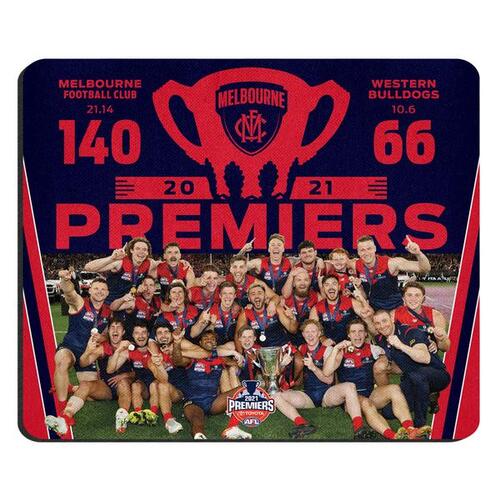 Melbourne Demons AFL Premiers 2021 Team Photo Mouse Mat Pad P2 *IN STOCK*