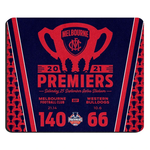 Melbourne Demons AFL Premiers 2021 Mouse Mat Pad P1 *IN STOCK*
