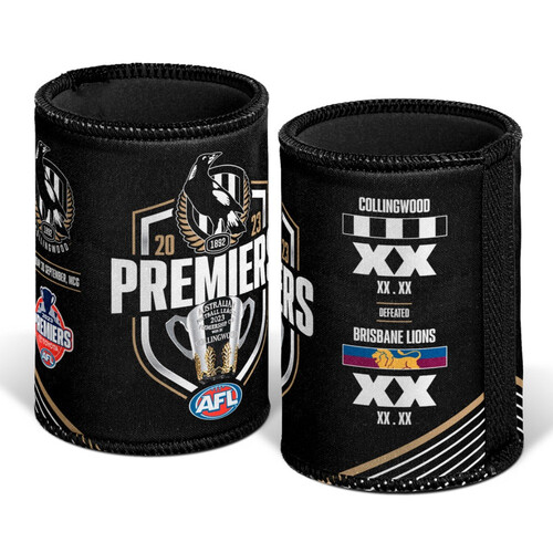 Collingwood Magpies AFL Premiers 2023 Stubby Holder Can Cooler P1 *Pre Sale*