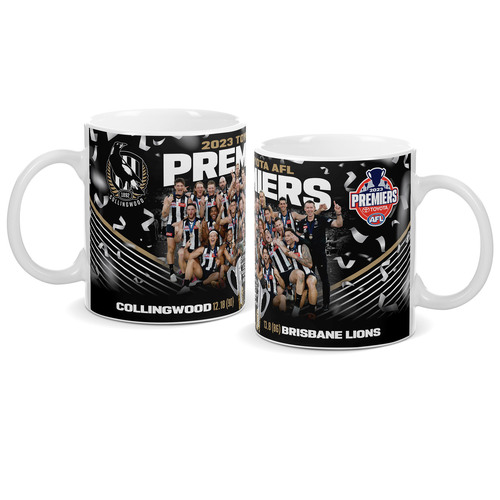 Collingwood Magpies AFL Premiers 2023 Team Photo Coffee Mug P2 *Pre Sale*