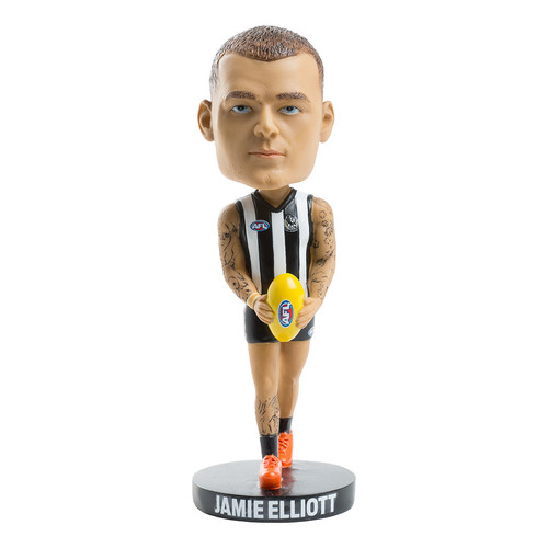 Jamie Elliot Magpies AFL Bobblehead Collectable 18cm Tall Statue Gift!