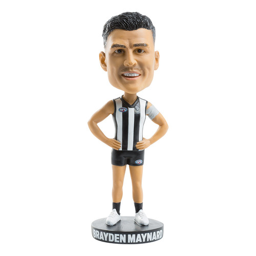 Brayden Maynard Magpies AFL Bobblehead Collectable 18cm Tall Statue Gift!