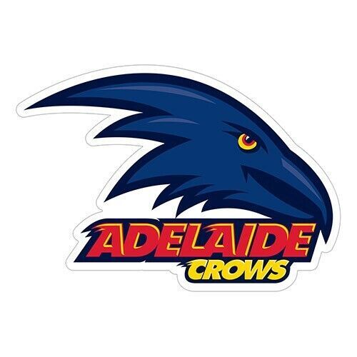 Official AFL Adelaide Crows Large Team Logo Die Cut Decal Sticker