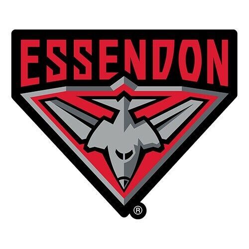 Official AFL Essendon Bombers Large Team Logo Die Cut Decal Sticker
