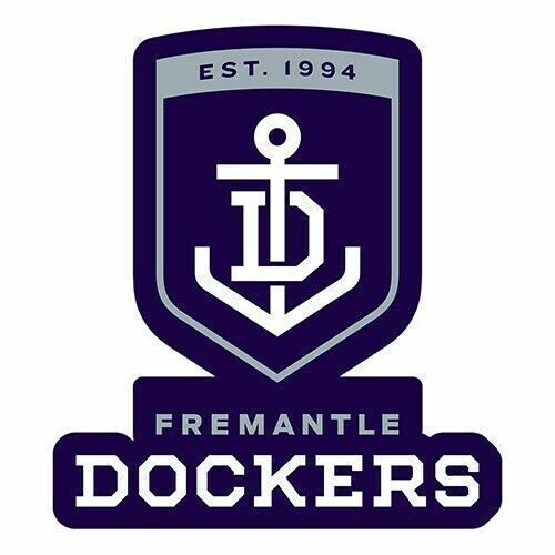 Official AFL Fremantle Dockers Large Team Logo Die Cut Decal Sticker