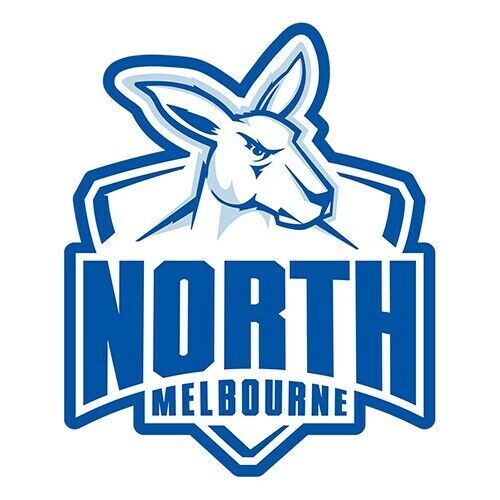 Official AFL North Melbourne Kangaroos Large Team Logo Die Cut Decal Sticker