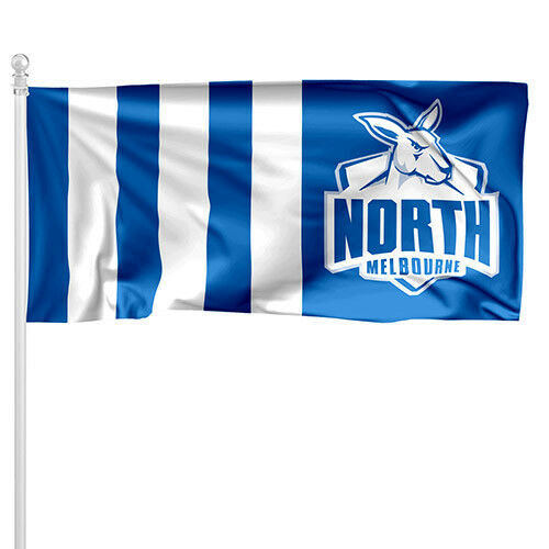 North Melbourne Kangaroos AFL Flag Pole Flag 180 by 90cms! LE